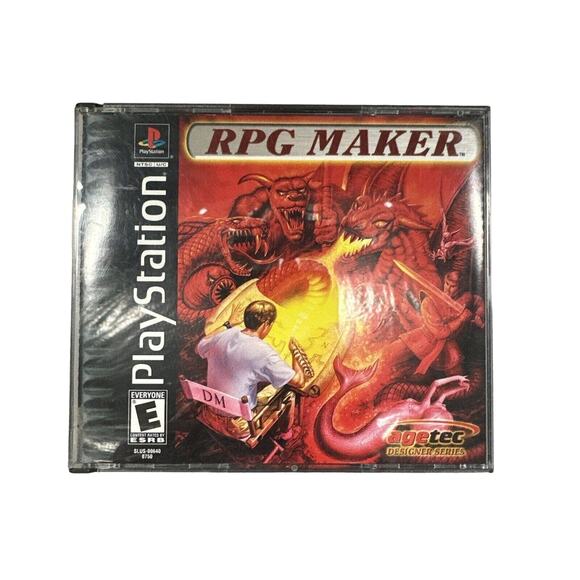 RPG Maker (Sony PlayStation 1, 2000) CIB, Tested, Working - Picture 2 of 7